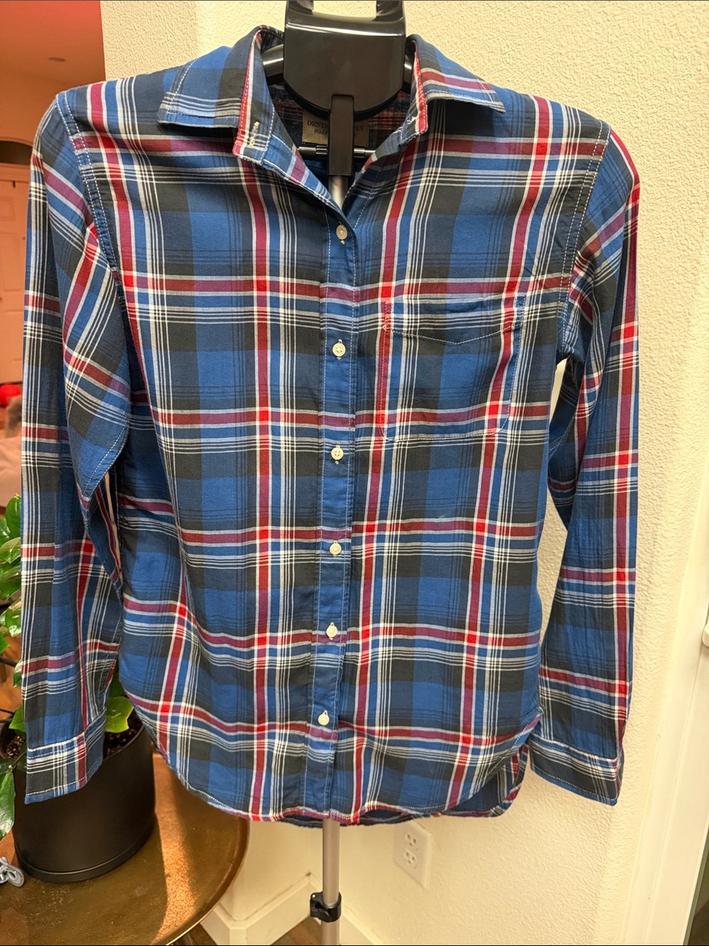 Denim & Supply Ralph Lauren RL Boyfriend Plaid Button Down XS
